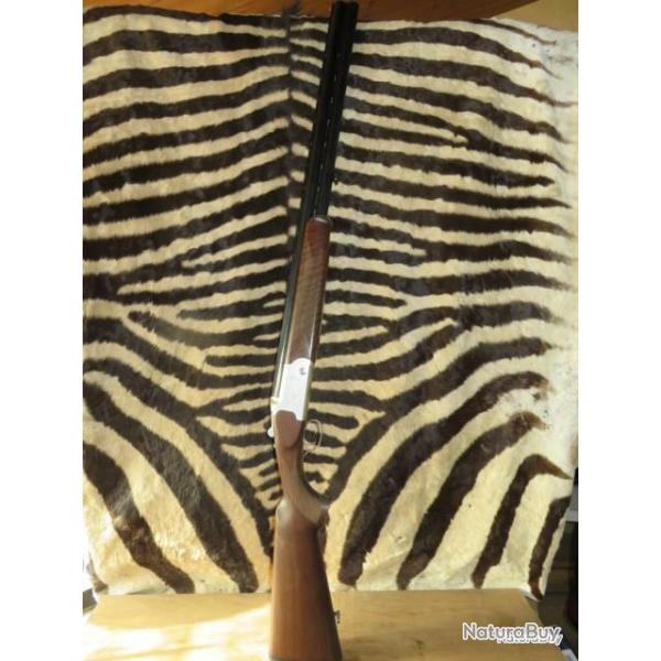 Fusil superpos� YILDIZ cal.12/76 mono d�tente, extracteurs, canon 71cm, �p. acier, 5 chokes