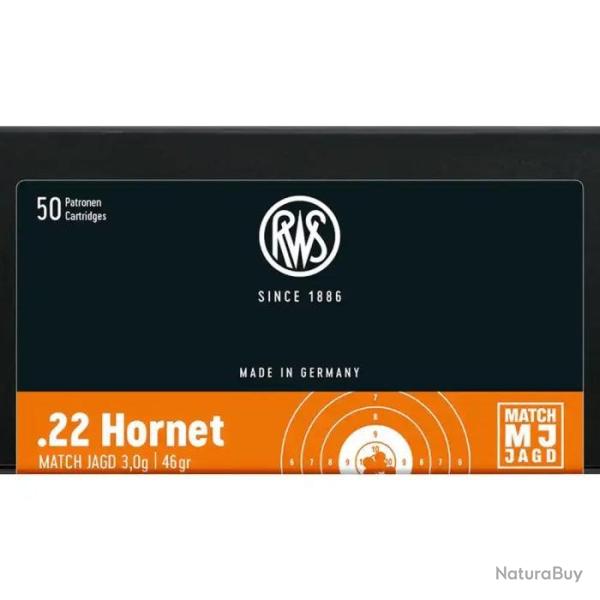 Balles RWS Match Jadg - Cal. 22 Hornet - 22 Hornet / Par 1