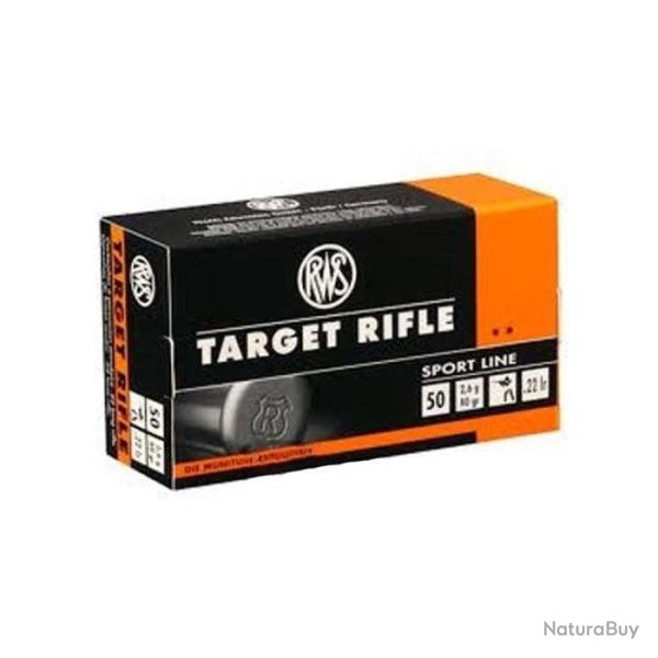 Balles RWS Target Rifle - Cal.22 LR - 22LR / Par 1 / 40