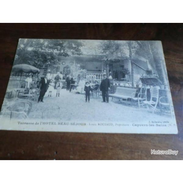 CP  Dpt  65  HOTEL BEAUSEJOUR  TERRASSE