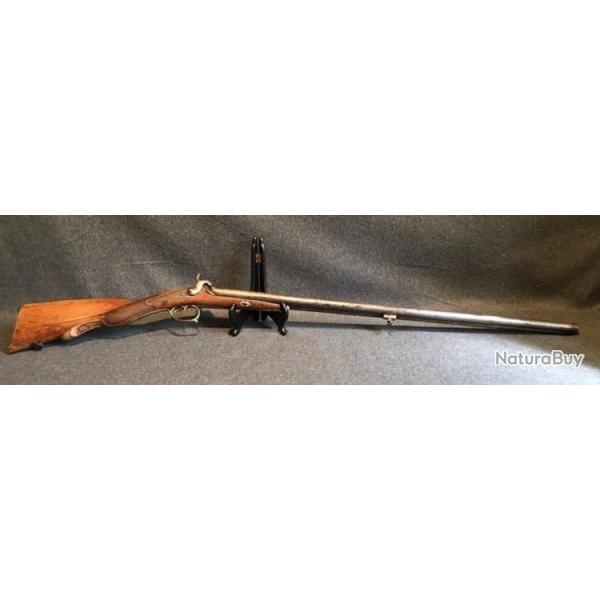 Beau fusil juxtapos� a capsule XIX�me Cal 16