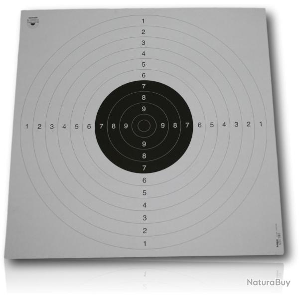 CIBLE C50 CENTRE NOIR