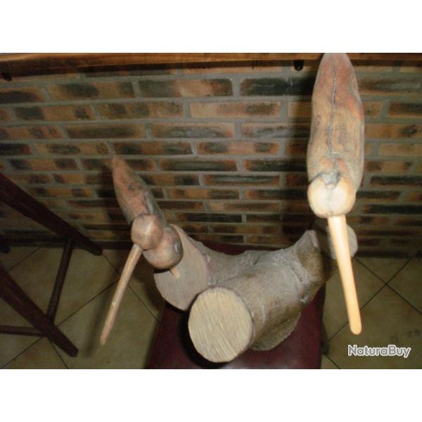 limicole en bois flott�