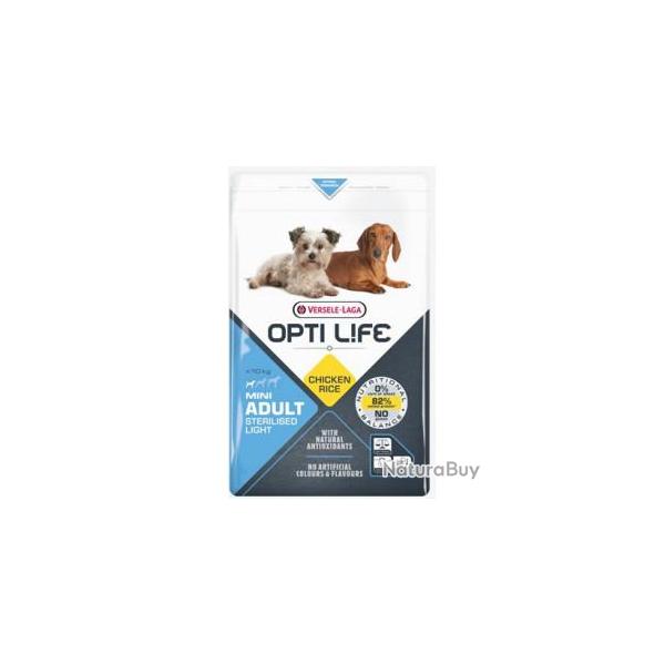 OPTILIFE ADULT LIGHT MINI POULET 2.5KGS