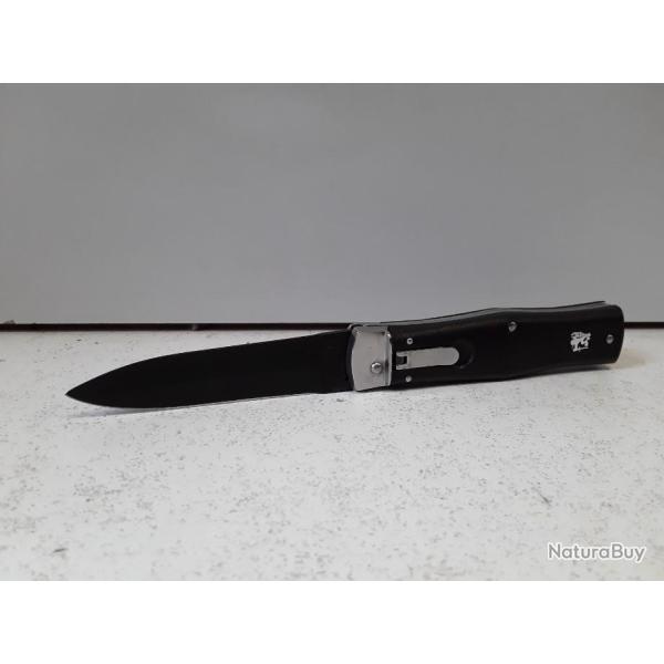 MARIUS  8269 COUTEAUX AUTOMATIQUE MIKOV PREDATOR LAME NOIR SYNTH�TIQUE + ETUI NEUF