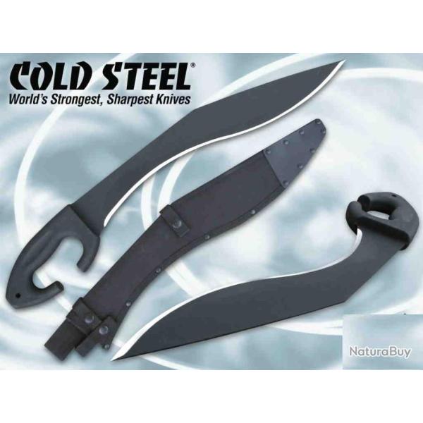 Kukkri Machette Cold Steel Kopis Machete Lame Acier Carbone 1055 Manche ABS Etui CS97KPM18S