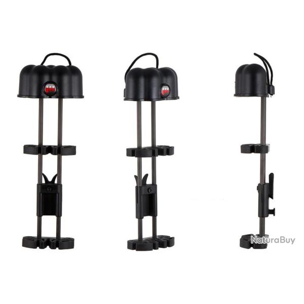 CARQUOIS D'ARC 5 FLECHES MAXIMAL EDGE - NOIR