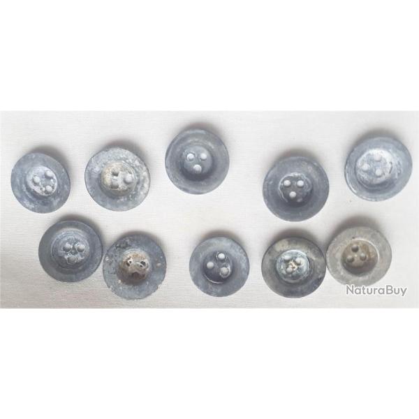 DE339801a Lot 10 boutons �quipement WH