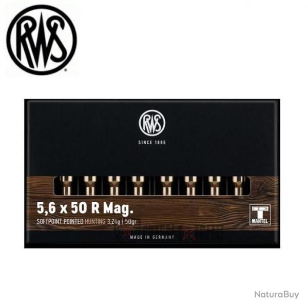 20 Munitions RWS Cal 5.6x50 R 50gr TMS