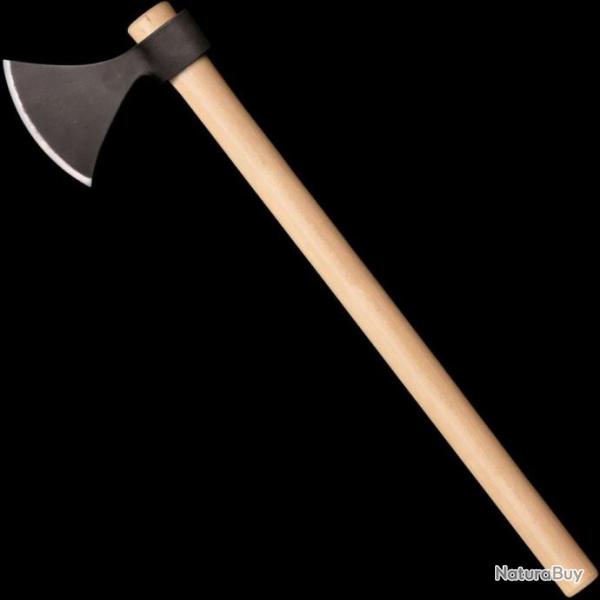 Hache Tomahawk Cold Steel Norse Hawk Drop Forged Lame Acier Carbone 1055 Manche Bois CS90N