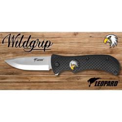 Couteau de poche L&eacute;opard Wildgrip 12 cm Aigle