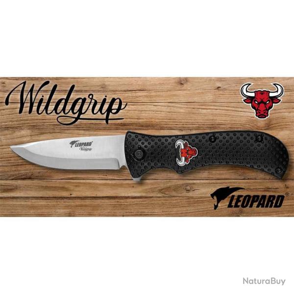 Couteau de poche L�opard Wildgrip 12 cm Taureau