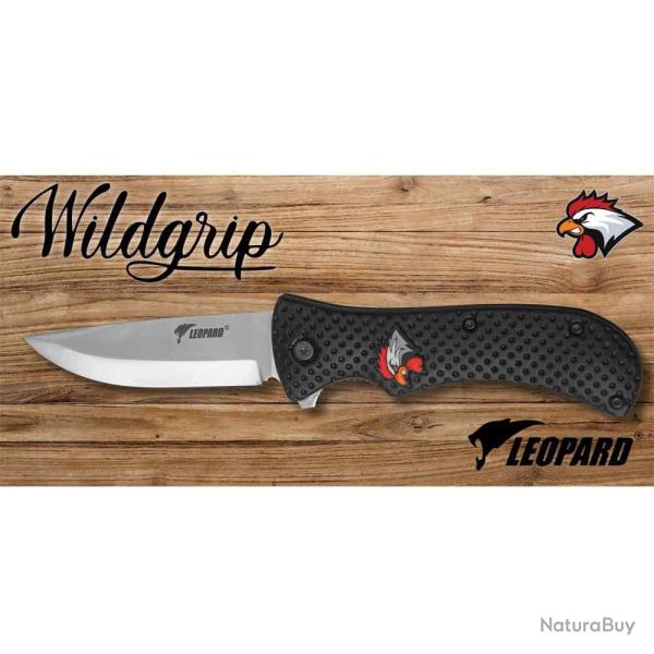 Couteau de poche L�opard Wildgrip 12 cm Coq