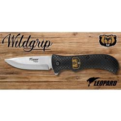 Couteau de poche L&eacute;opard Wildgrip 12 cm Castor