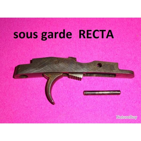 sous garde / detente / suret� fusil RECTA mono coup - VENDU PAR JEPERCUTE (SZ90)