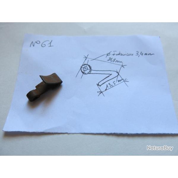 VENDU PAR CUIRASSIER11  N61 RESSORT RETOUR DETENTE DE PLATINE FUSIL A CHIENS