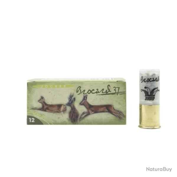 Boite de 10 Cartouches Jocker Brocard 37 BJ - Cal. 12/70/25 - PB 2 NI - Par 1