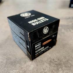 50 Ogives RWS Cal 6.5 mm 130gr Scorion