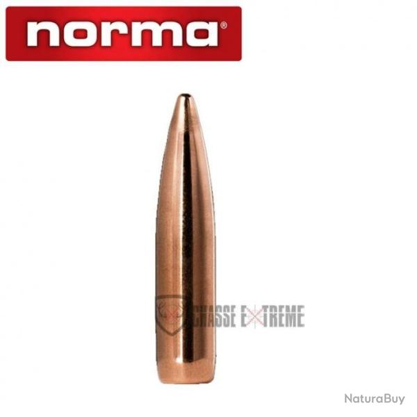 100 Ogives NORMA Cal 6.5 mm 120gr Fmj