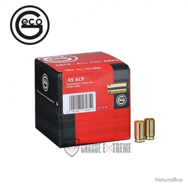 1000 Douilles GECO Cal 45 Acp