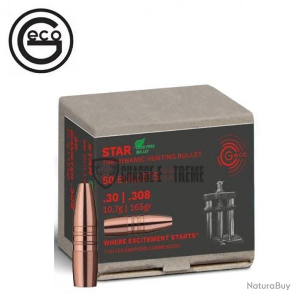 50 Ogives GECO Cal 30 165Gr Star