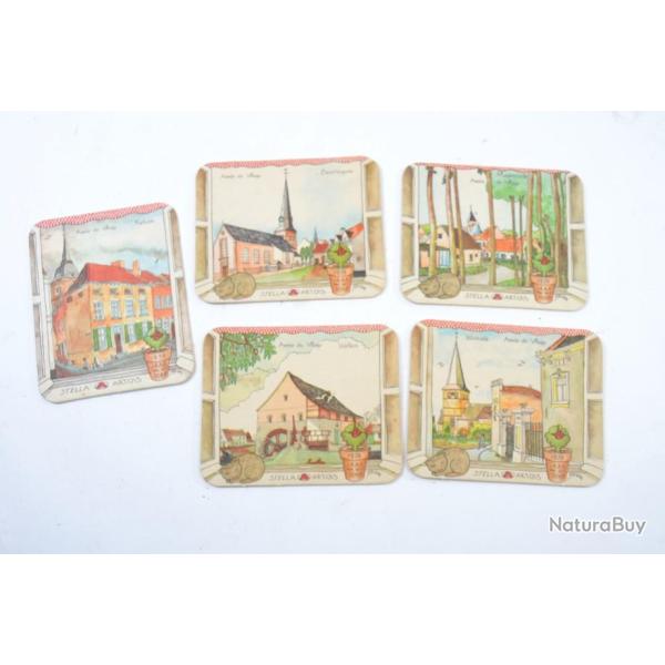 Collection sous boc de bi�re Stella Artois, Ann�e du village par Steven 1978