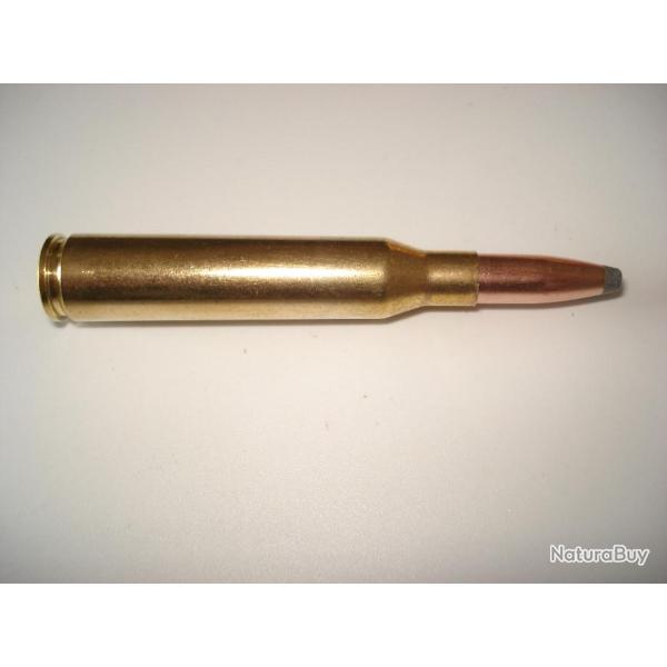 une cartouche de 6,5x57 mauser pour collection ogive demi blinde