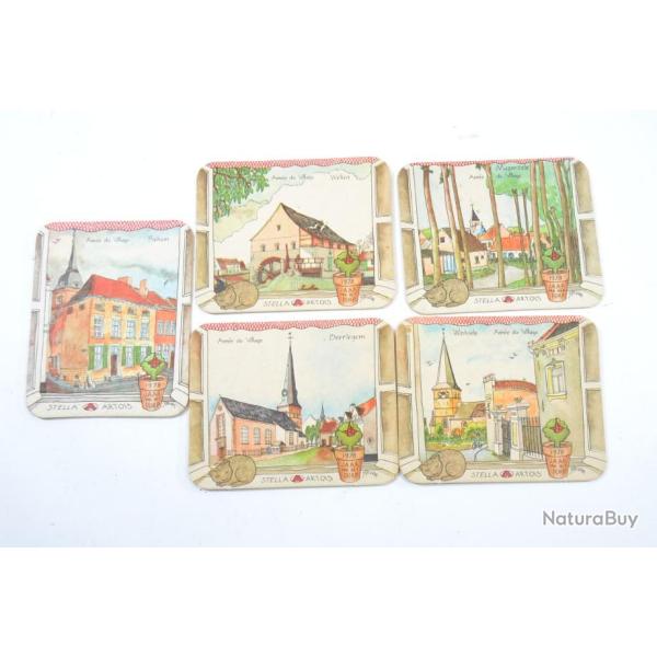 Collection sous boc de bi�re Stella Artois, Ann�e du village par Steven 1978 collection