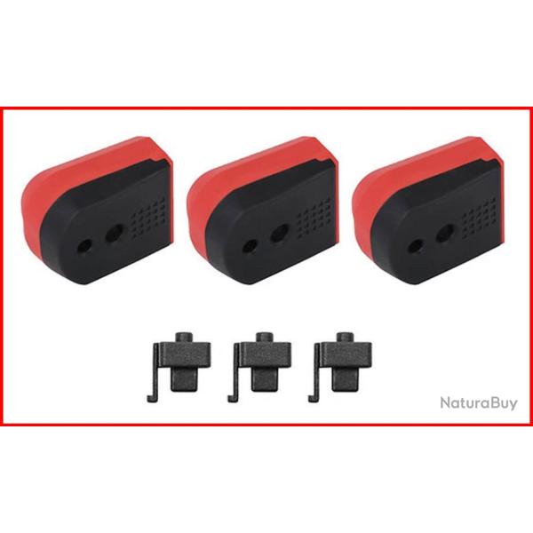 LOT DE 3 PISTOL SHOCKPLATE POUR HI-CAPA