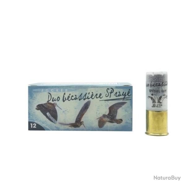 Boite de 10 Cartouches Jocker Duo Becassiere SP Raye 34 BJ - Cal. 12/ - Par 1