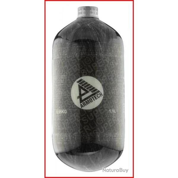 Bouteille Kevlar 1,1L 4500 PSI Ultralite - Armotech