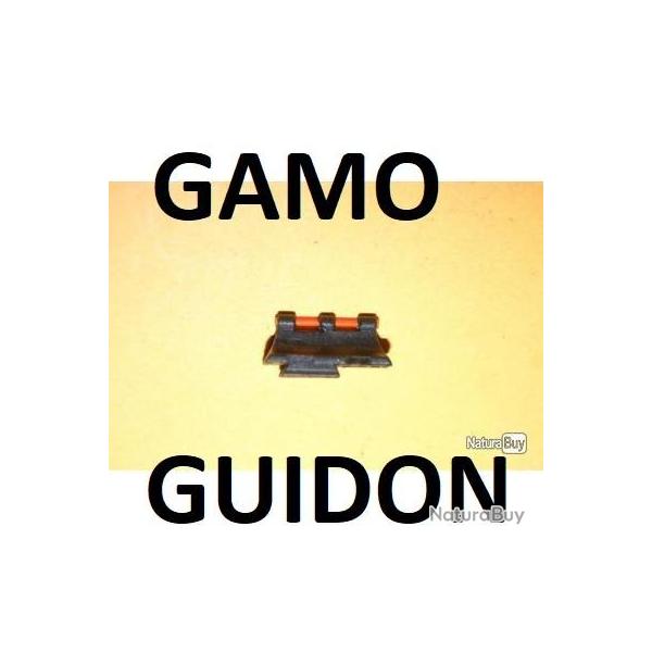 guidon plastique fluo GAMO fibre optique queue d'aronde 10mm - VENDU PAR JEPERCUTE (b4581)