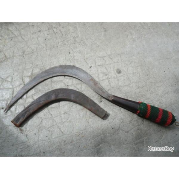 ANCIEN   FAUCILLE  SERPE   ETHNIQUE