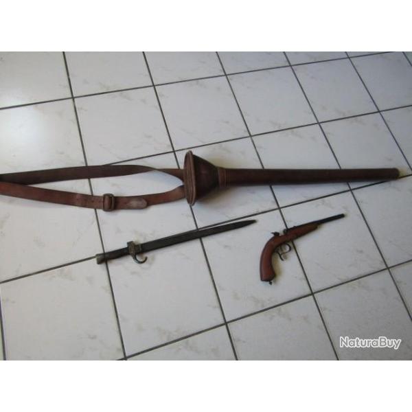 �tui cuir porte fusil fonte cavalerie fourreau v�nerie chasse � courre cheval chasseur harnachement