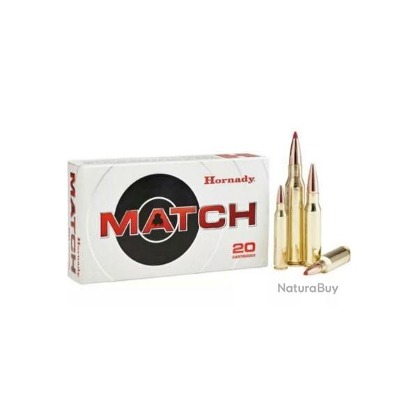 Munitions HORNADY cal.223rem 75gr bthp match par 20