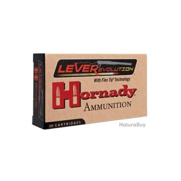 Munitions HORNADY cal.45-70 govt monoflex lever volution 250gr par 20