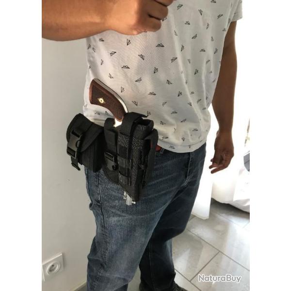 Solution de port tactique haut de gamme pour revolver poudre noire uberti remington 1858