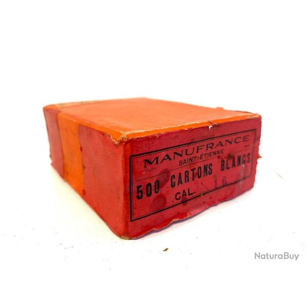 Bo�te de 500 Cartons Blanc Manufrance Saint �tienne