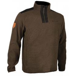 Pull col montant zipp&eacute;