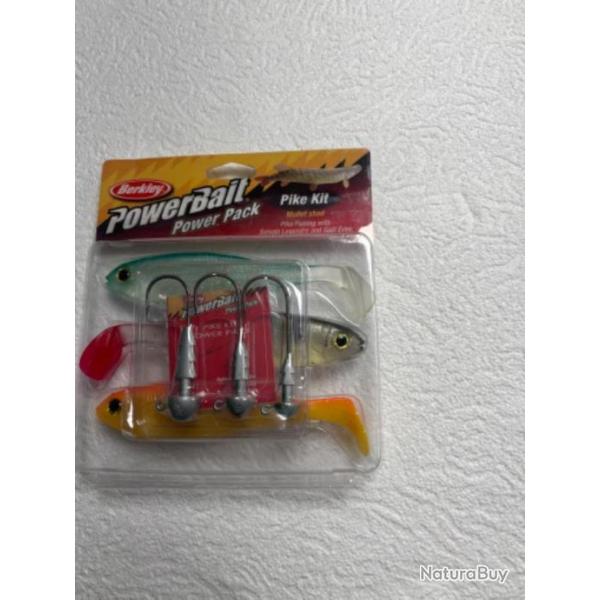LEURRE SOUPLE POWERBAIT BERKLEYPIKE KIT