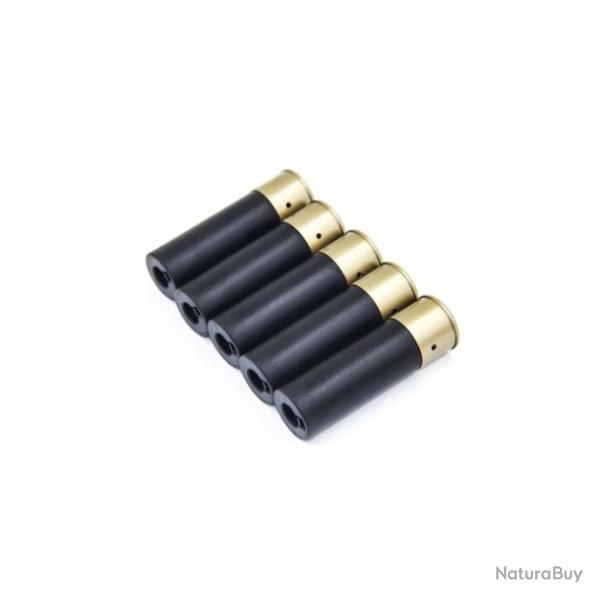 Cartouches Fusil � Pompe 15BBS S&T 6PCS - Noir / Par 5