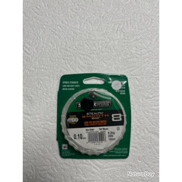 FIL TRESS� STEALTH SMOOTH 0,10mm 9,2kg