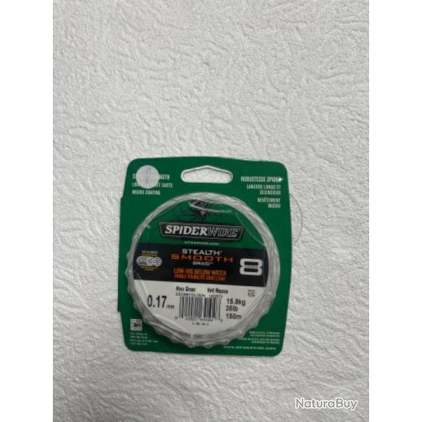 FIL TRESS� STEALTH SMOOTH 0,17mm 15,8kg