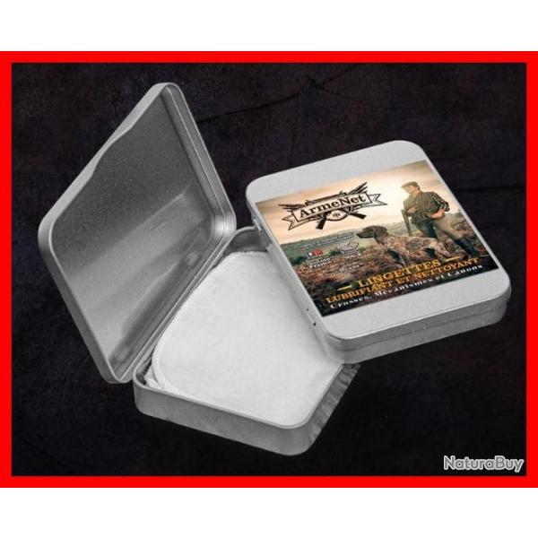 ARMENET LINGETTES LUBRIFIANT ET NETTOYANT PETIT MODELE