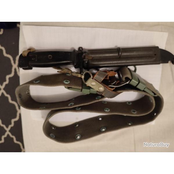 baionnette, poignard avec fourreau