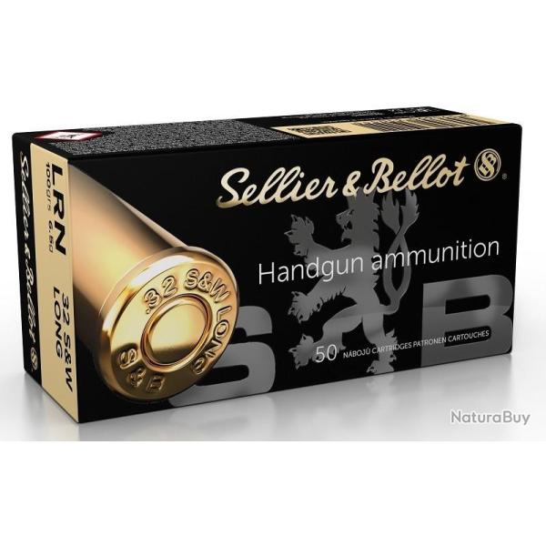 50 Munitions S&B cal 32 S&W Long 100gr LRN