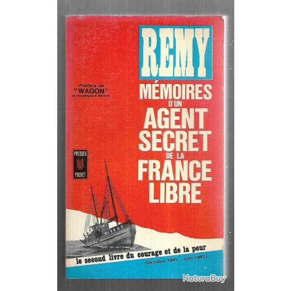 m�moires d'un agent secret de la france libre de r�my, octobre 1941-juin 1942
