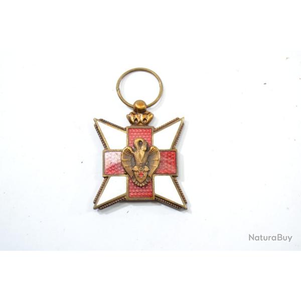 Mdaille de la Croix Rouge, don du sang, sans ruban