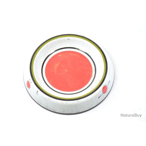 Cendrier en t�le vintage style Lucky Strike aux couleurs de la marque reconstitution WW2 US USA JEEP