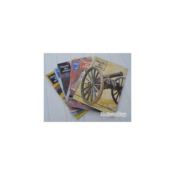 Divers num�ros anciens de La Gazette des Armes